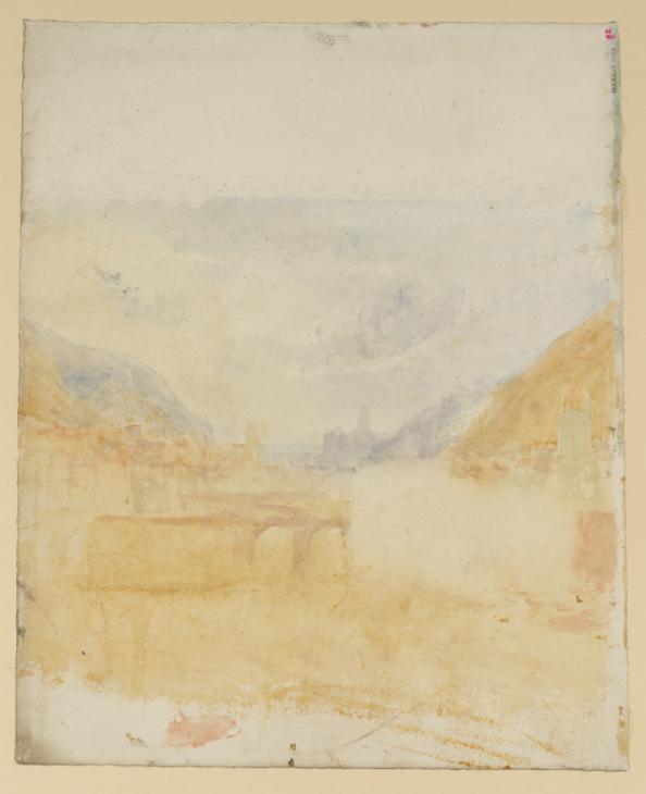Joseph Mallord William Turner, ‘Valley ?with Distant Coast’ c.1830-45