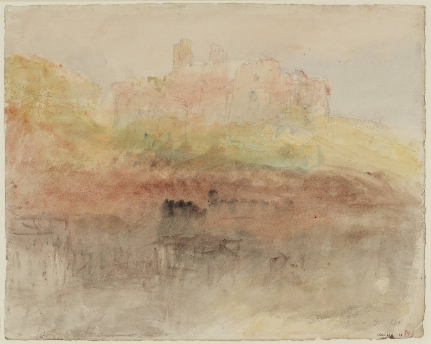 Ruins of Castle on Hill