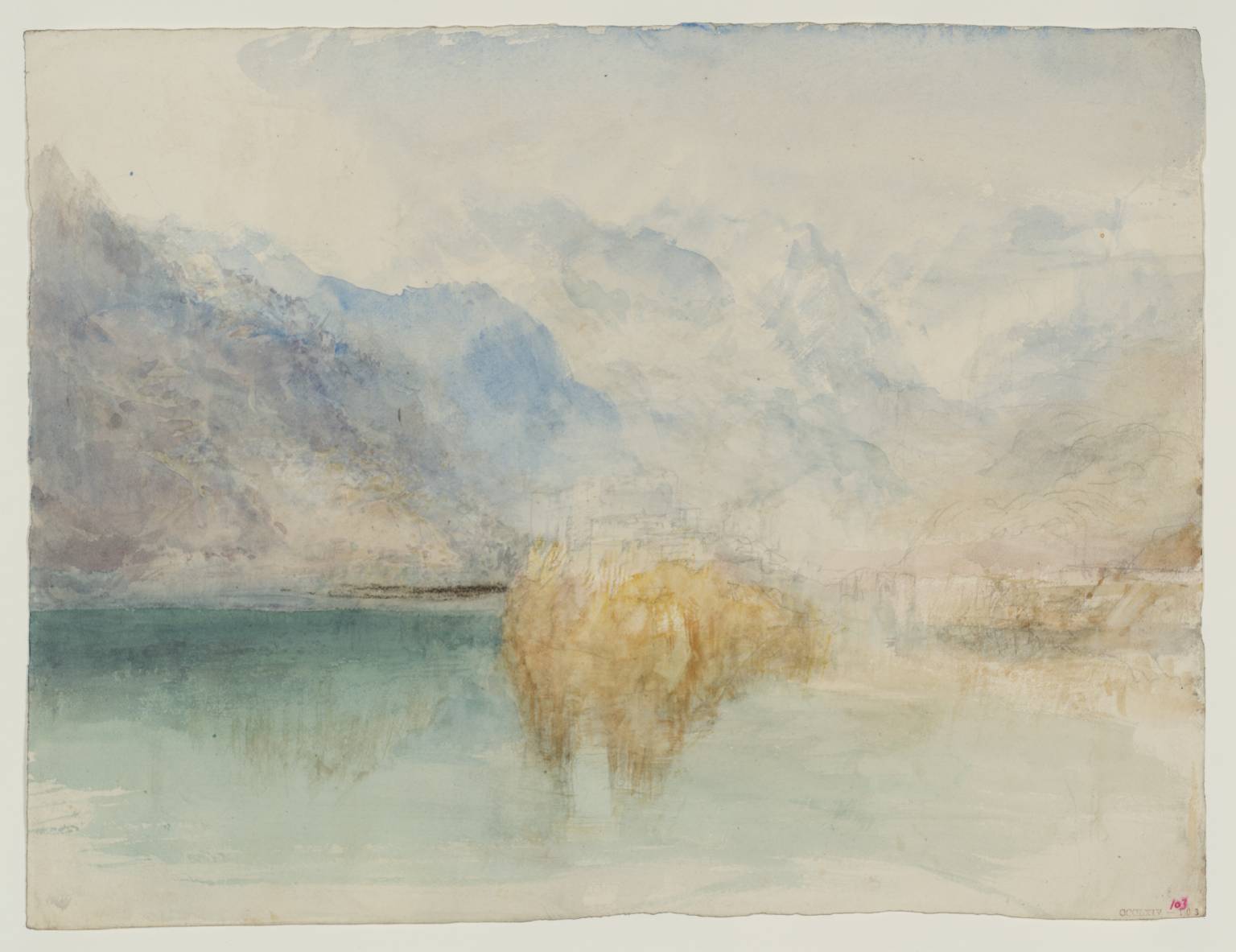 Lago Maggiore: the Golfo Borromeo, with the Isolino San Giovanni