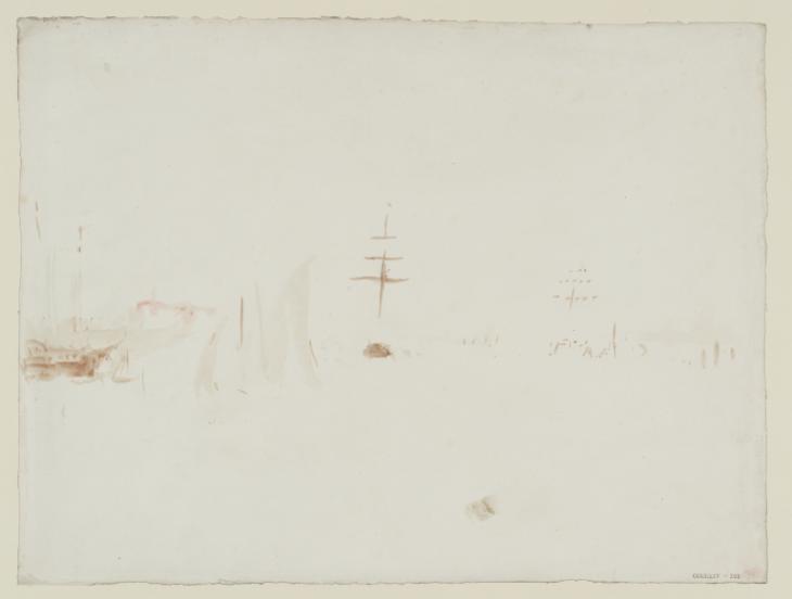 Joseph Mallord William Turner, ‘The Arrival of Louis-Philippe: Shipping in Portsmouth Harbour’ 1844