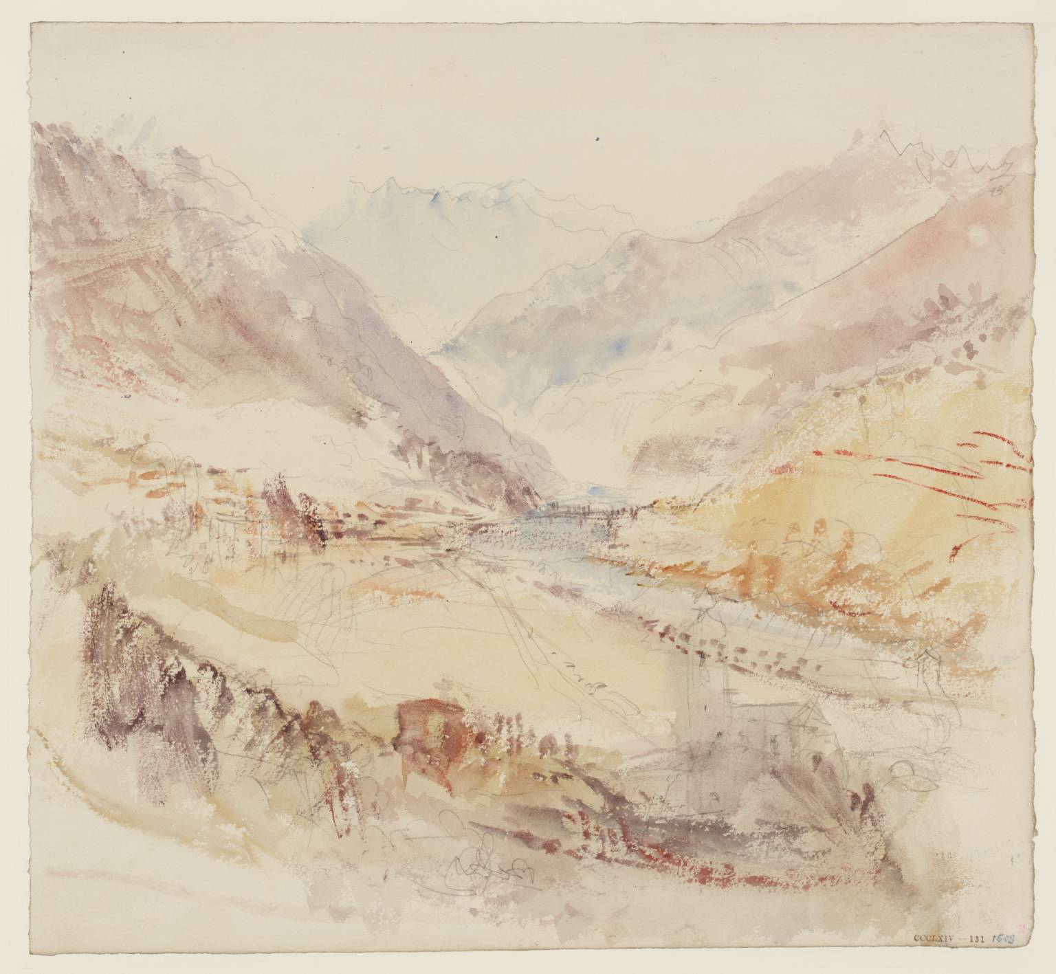 River between Mountains