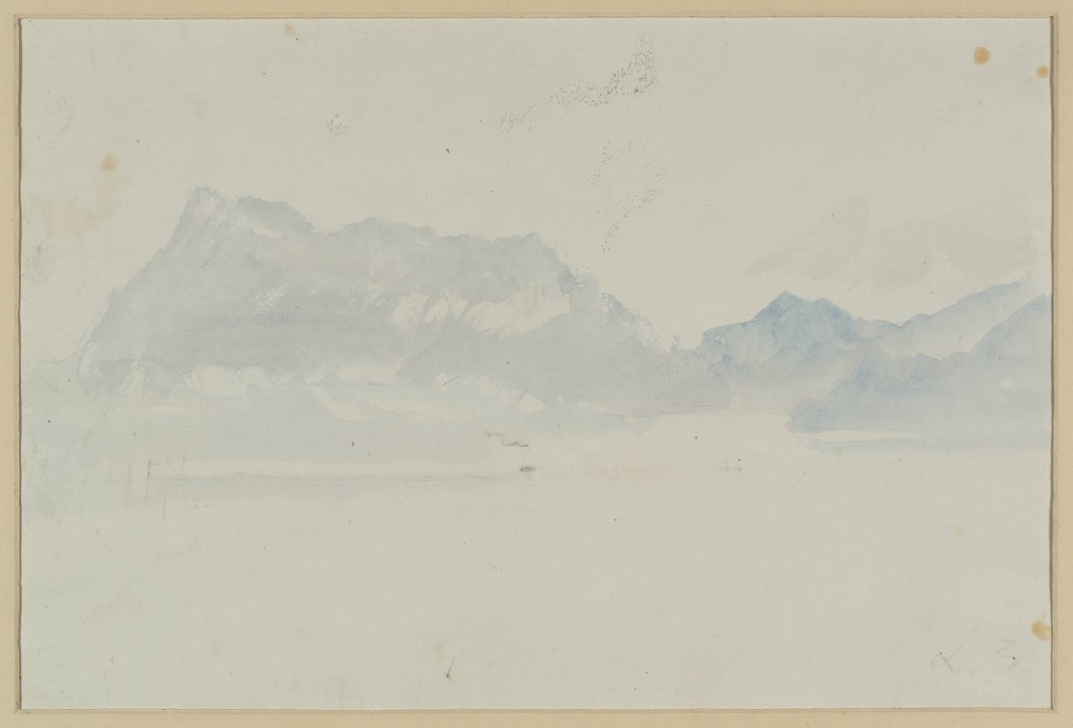 The Rigi: Grey and Blue