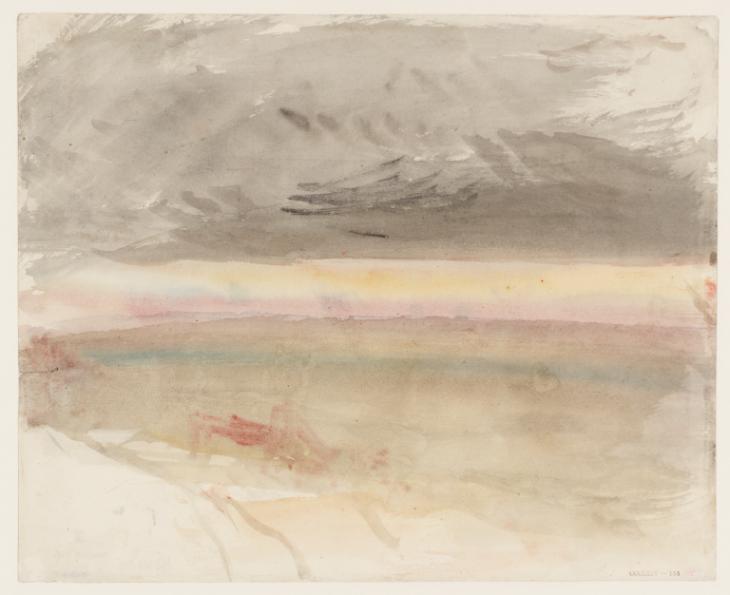 Joseph Mallord William Turner, ‘Beach’ c.1840-5