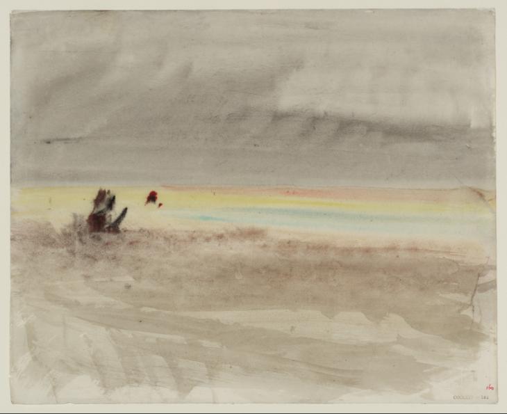 Joseph Mallord William Turner, ‘Beach’ c.1830-45