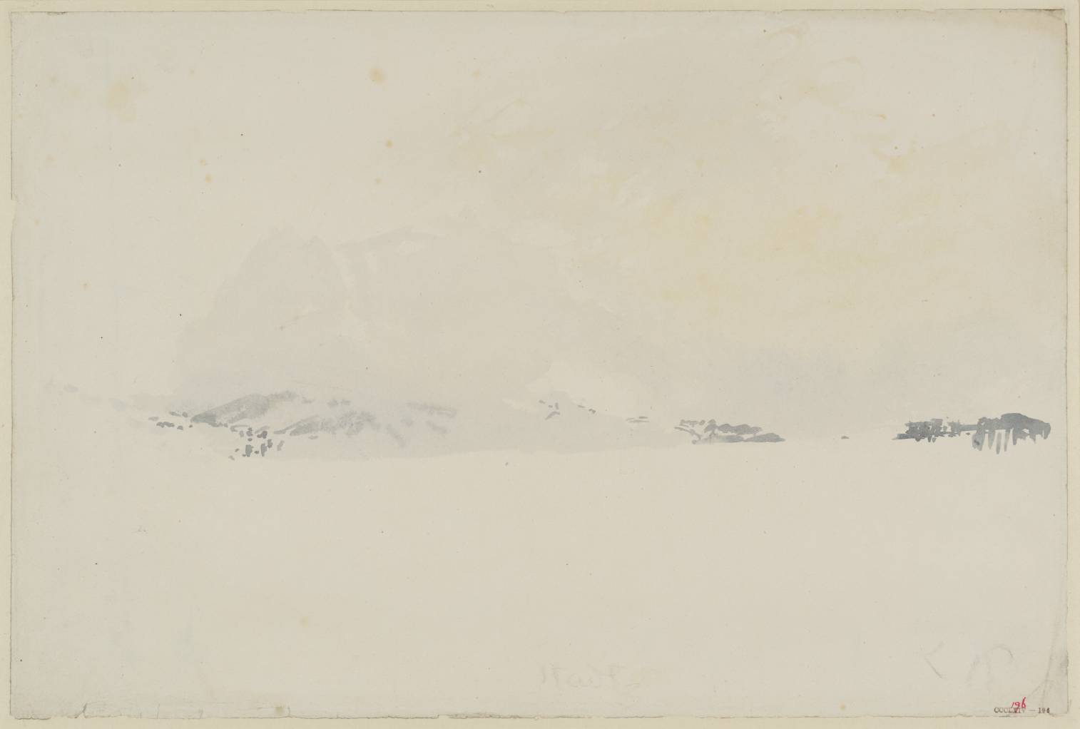 Lake with Mountains. Stadtz [Turner] (?Stanz)