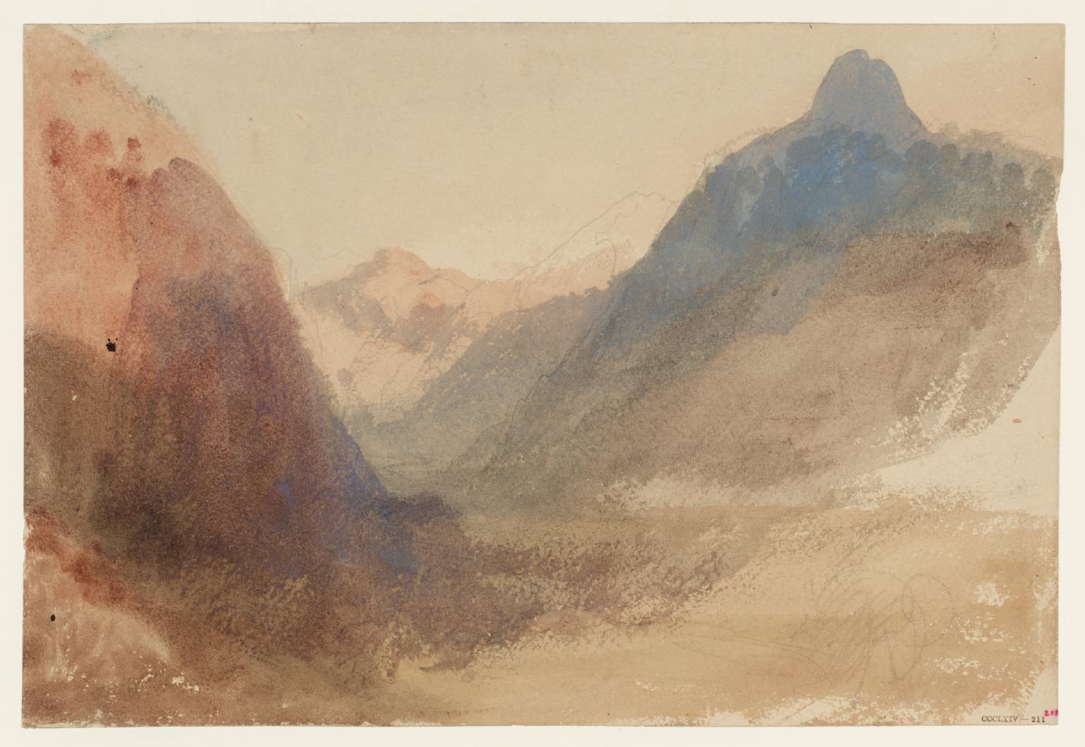 Valley, with Mountains