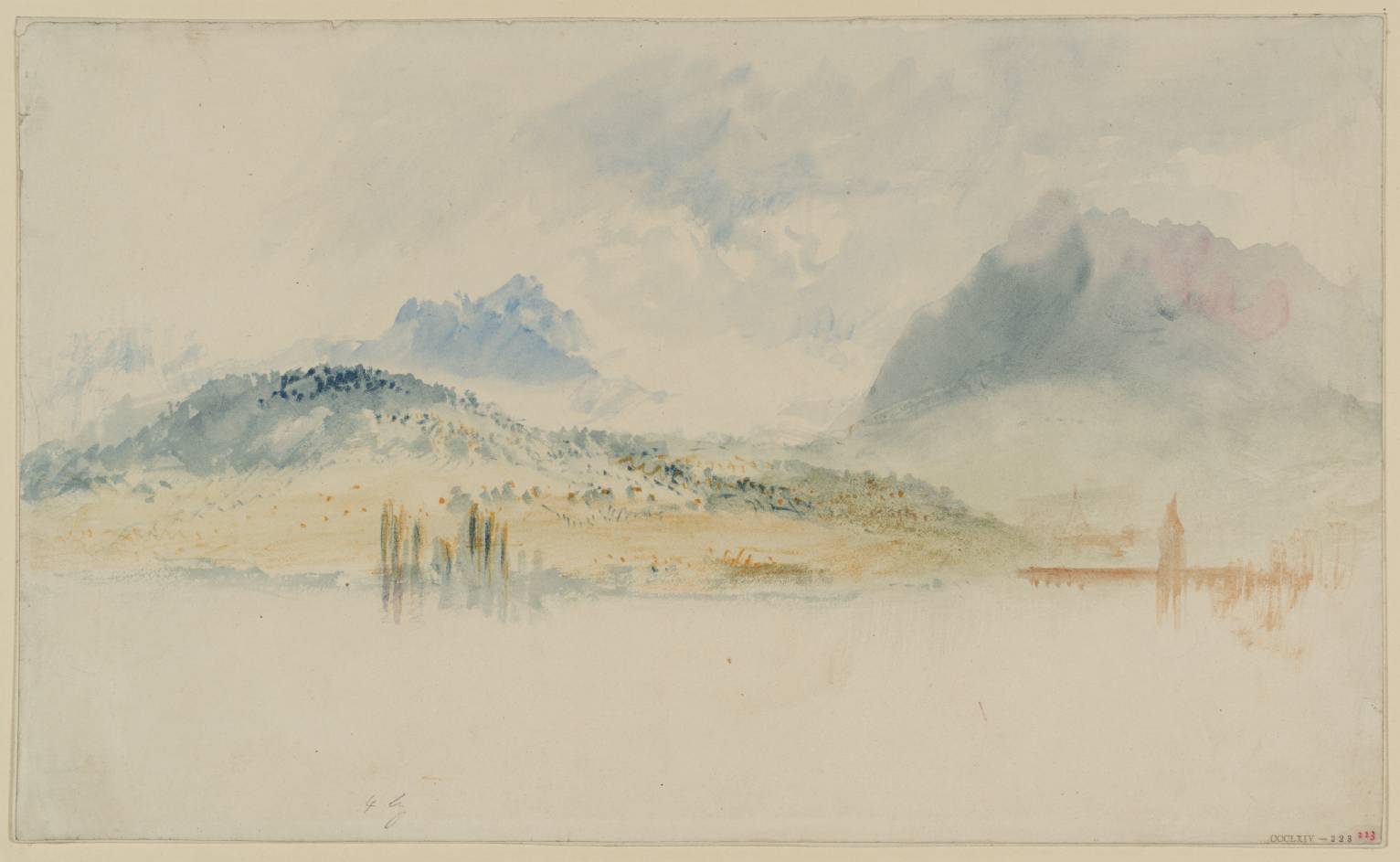 Recess Bridge and Mont Pilatus