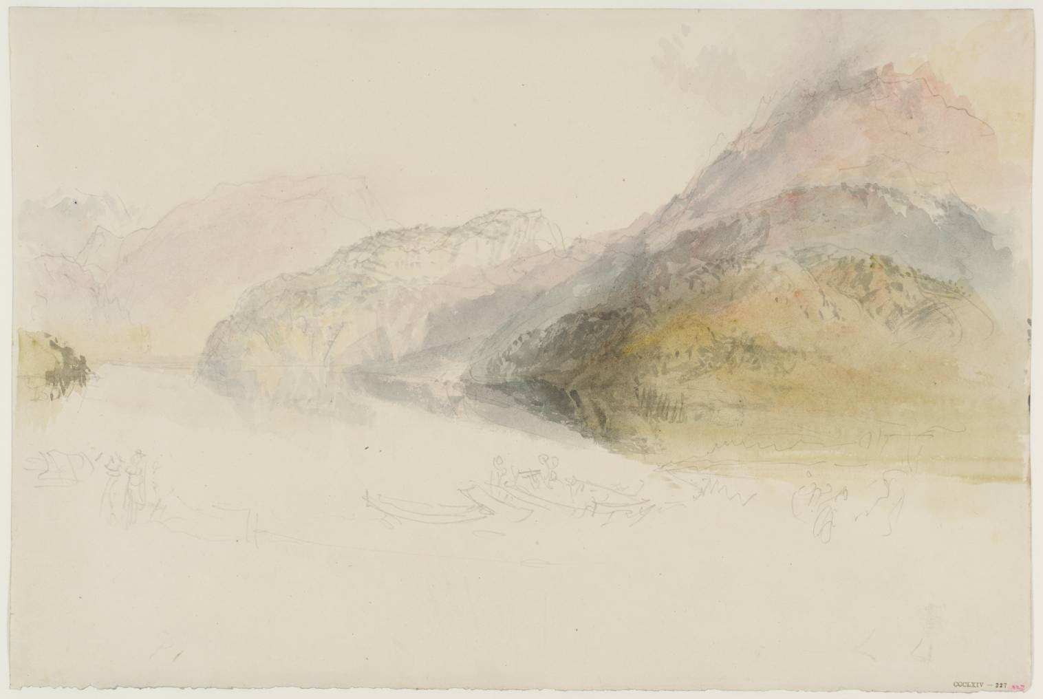 Pilatus, from the Bay of Stanz