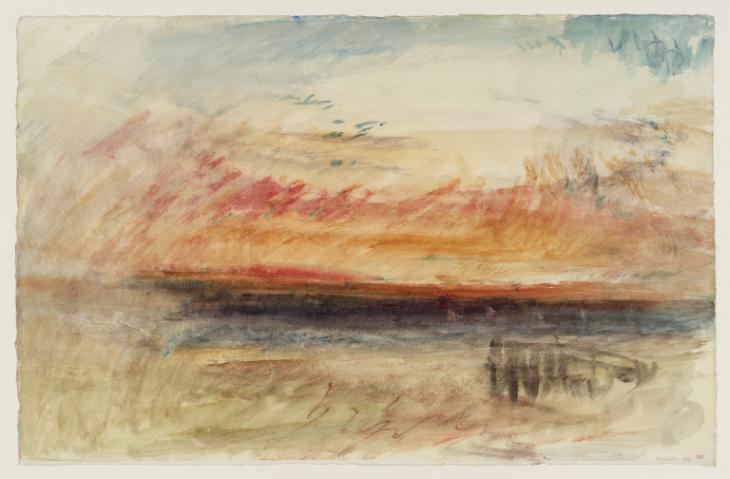 Joseph Mallord William Turner, ‘Beach’ c.1835-40