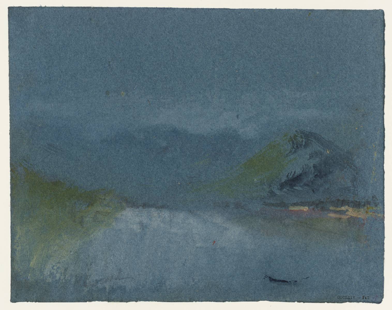 River, with Mountains