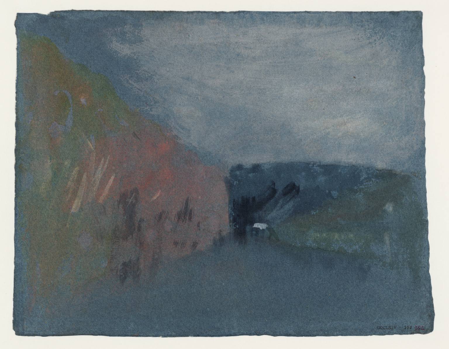 River, with High Banks