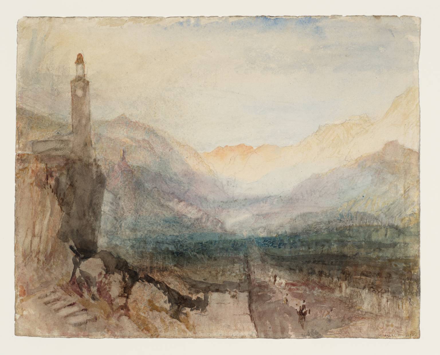 William Turner Art Print - Goldau (1843)