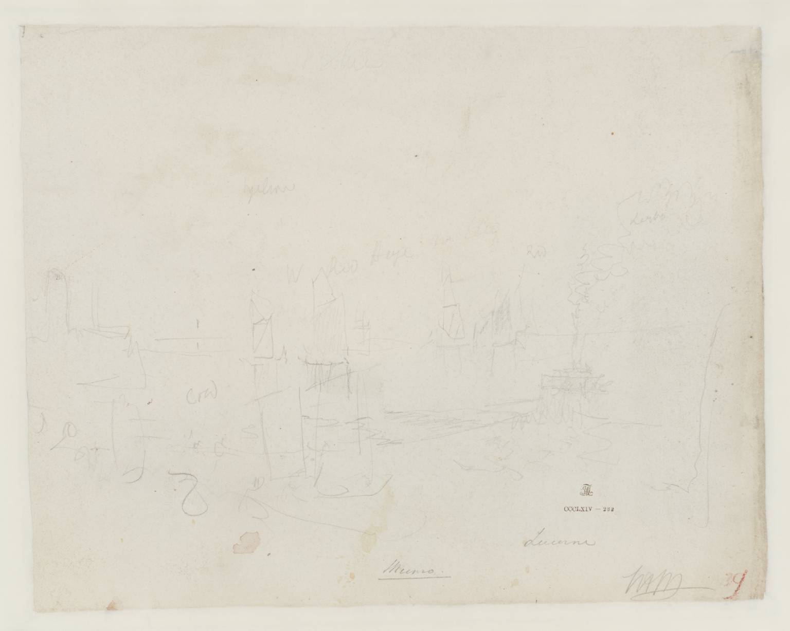 Sail Boats and a Steamer off a Coast: ?Margate