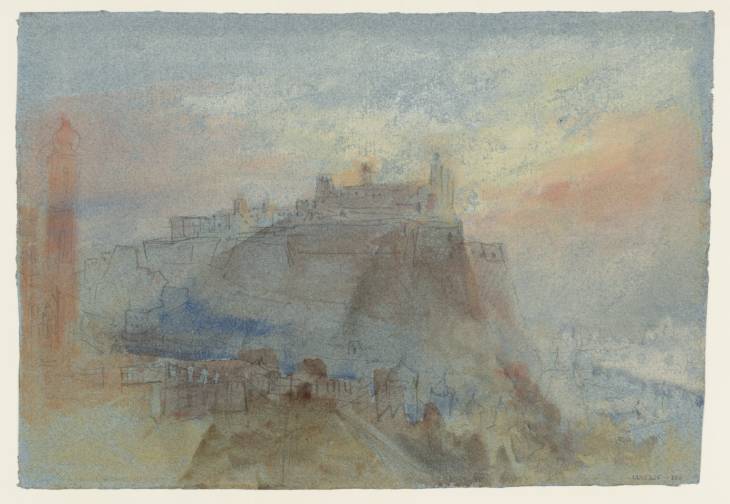 Joseph Mallord William Turner, ‘The Marienberg and Würzburg from the Terrace of the Käppele’ 1840
