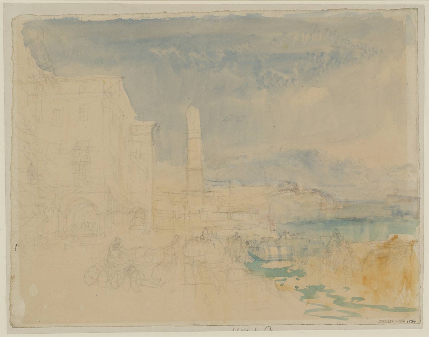 Pallanza, on Lago Maggiore, from the West