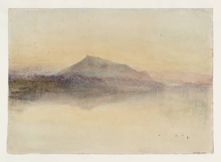 ‘The Blue Rigi: Sample Study’, Joseph Mallord William Turner, c.1841–2 ...