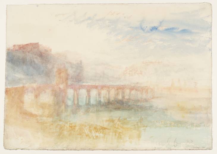 ‘The Mosel Bridge at Coblenz: Colour Study’, Joseph Mallord William ...