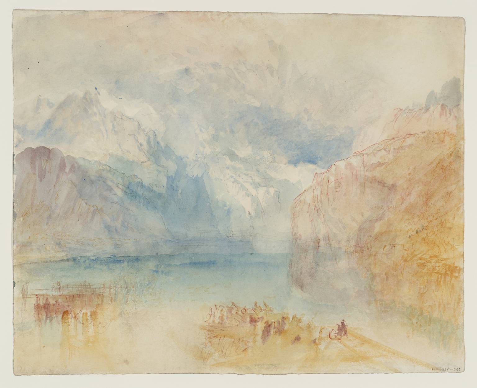 The Lake of Lucerne from Fluelen