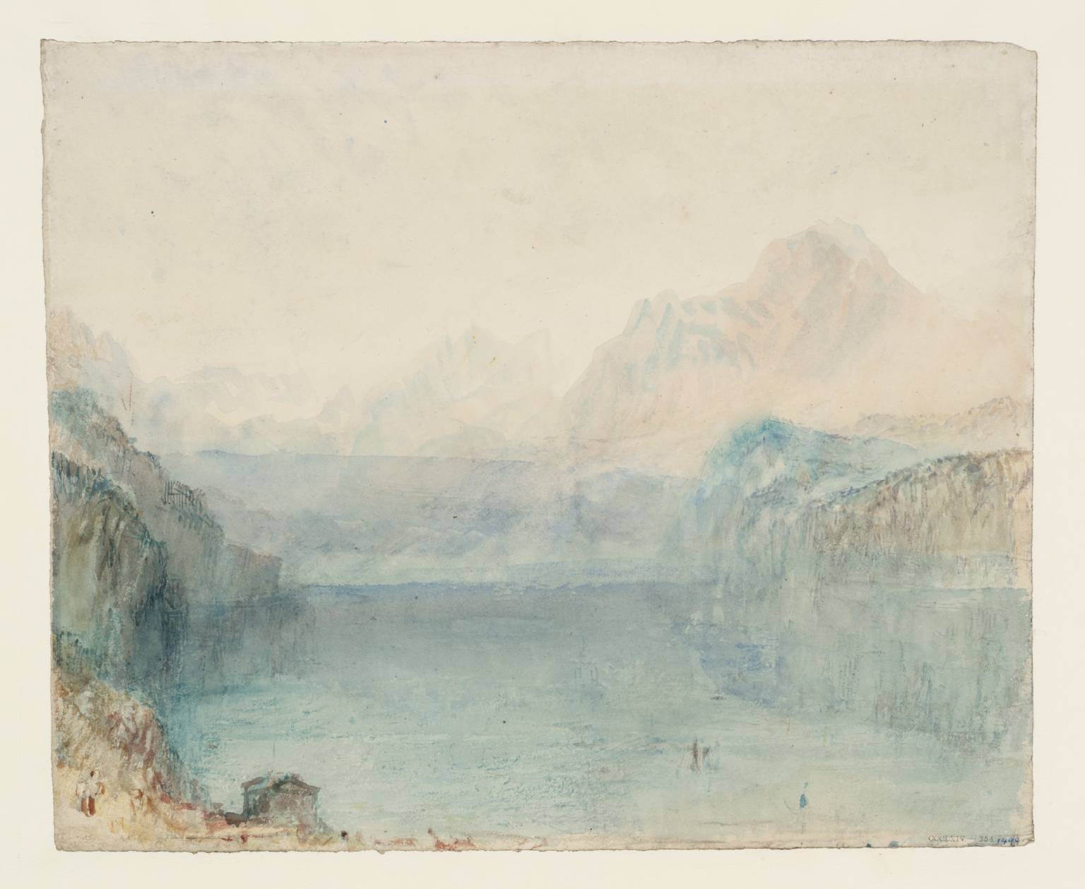 Lake Lucerne: The Bay of Uri from above Brunnen: Sample Study