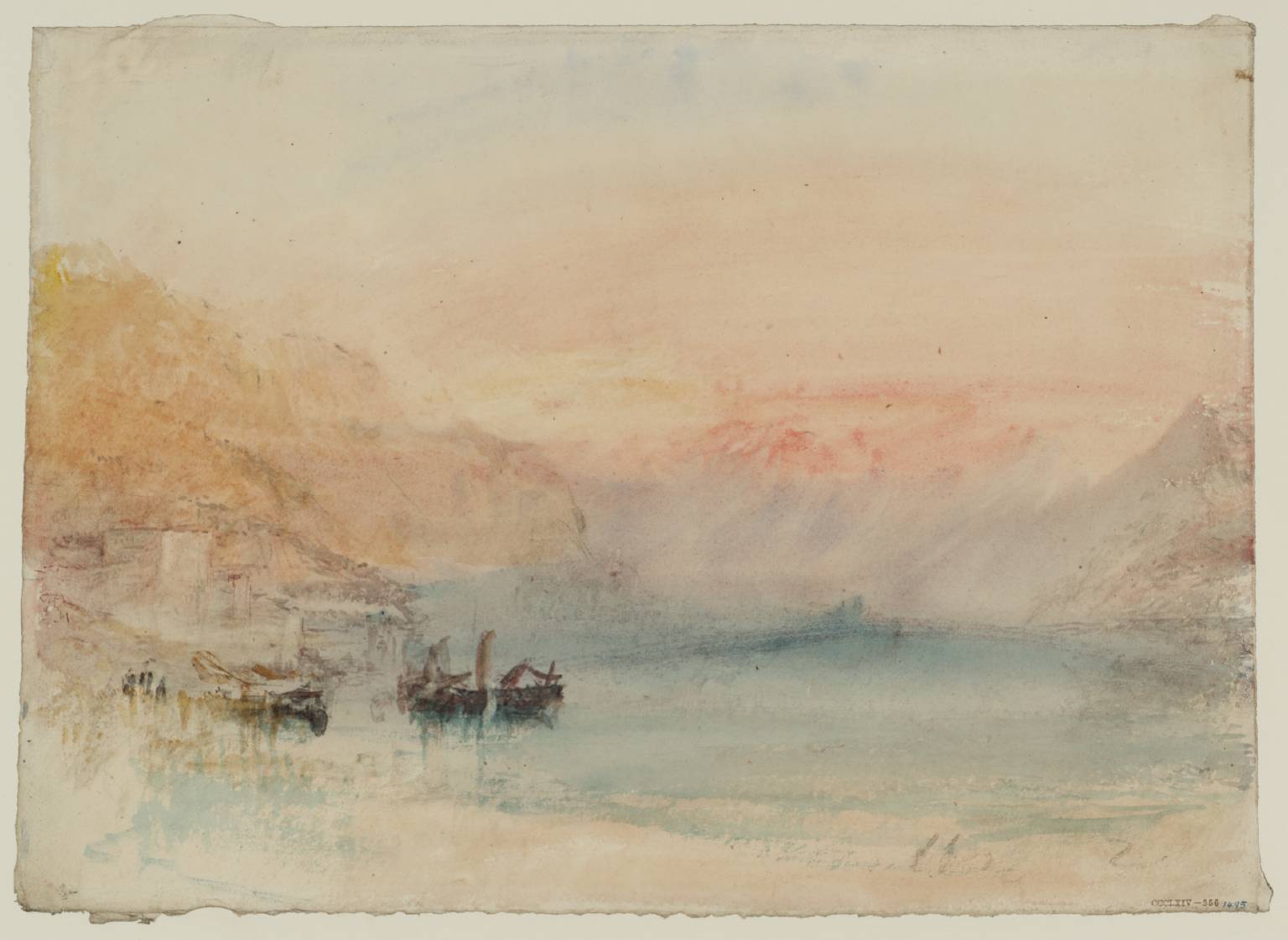 Lake Lucerne: The Bay of Uri from Brunnen