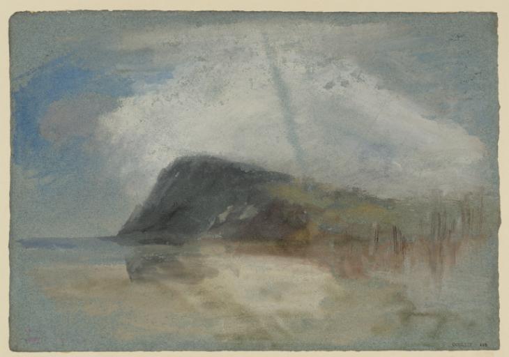 Joseph Mallord William Turner, ‘Coastal Terrain, ?English Coast’ c.1830-45