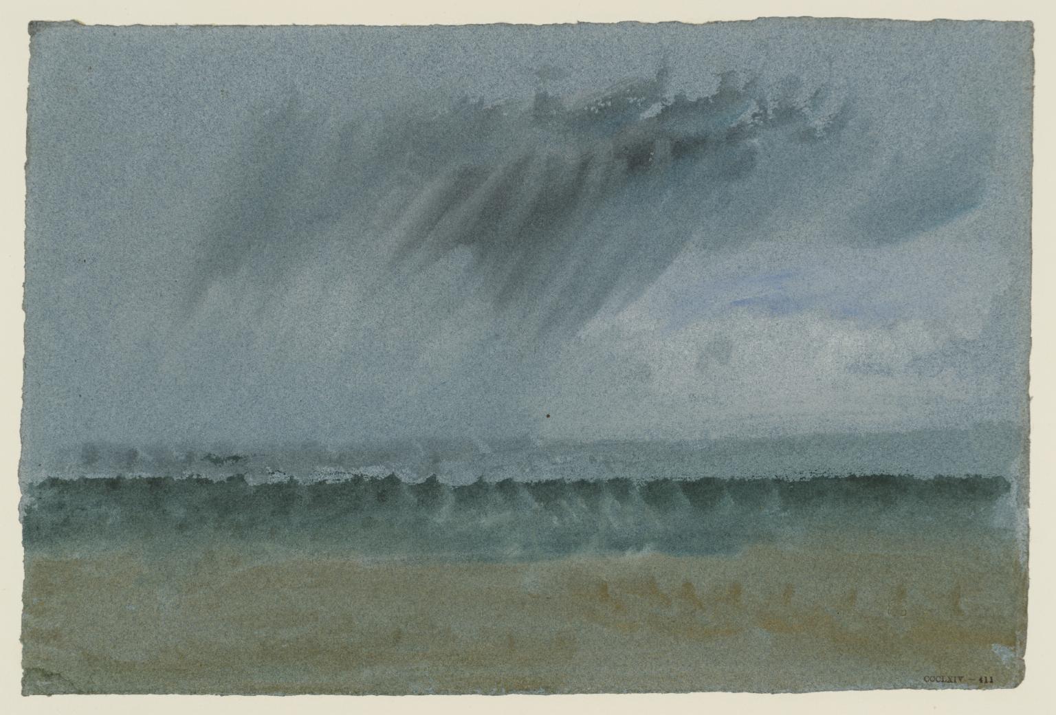 Joseph Mallord William Turner, 'Beach, ?English Coast' c.1832 