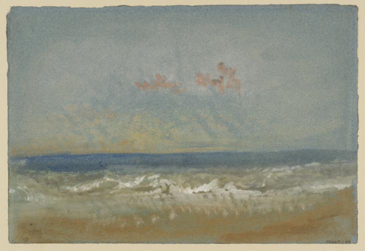 Joseph Mallord William Turner, ‘Beach, ?English Coast’ c.1835-40