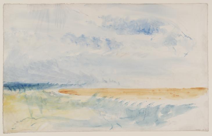 Joseph Mallord William Turner, ‘Beach’ c.1845