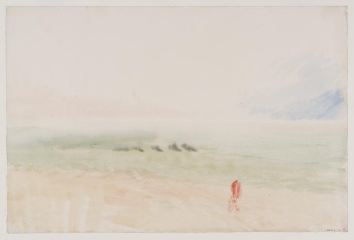 Joseph Mallord William Turner, ‘Beach’ c.1845