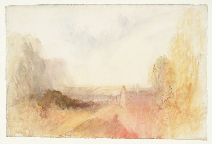 Joseph Mallord William Turner, ‘The Grounds of New College, Oxford’ c.1837-9