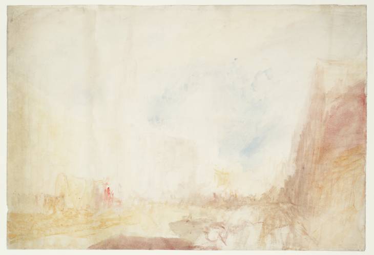 Joseph Mallord William Turner, ‘All Saints Church and the High Street, Oxford’ c.1837-9