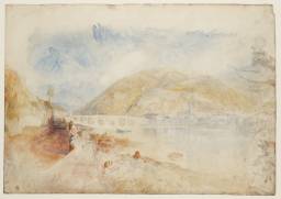 Colour Study Relating to the Watercolour Engraved as &#8216;Heidelberg from the ...