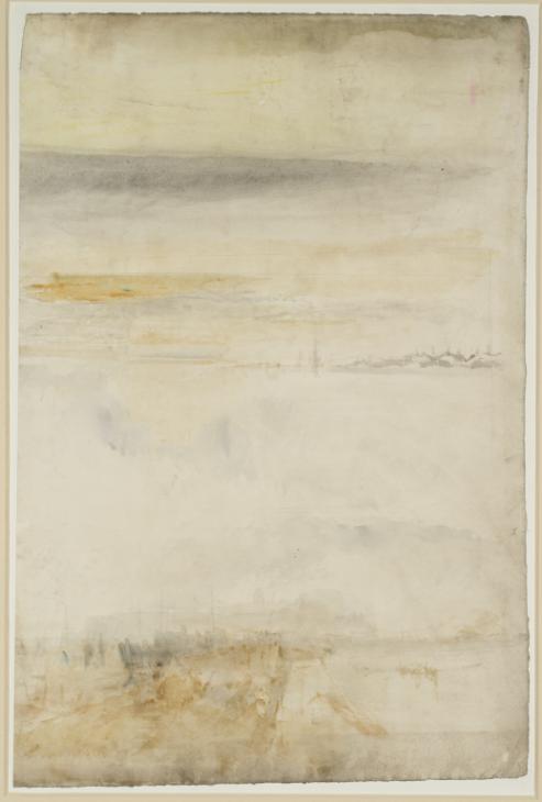 Joseph Mallord William Turner, ‘A Coastal Study; St Michael's Mount, Cornwall; Margate, Kent’ c.1811-12