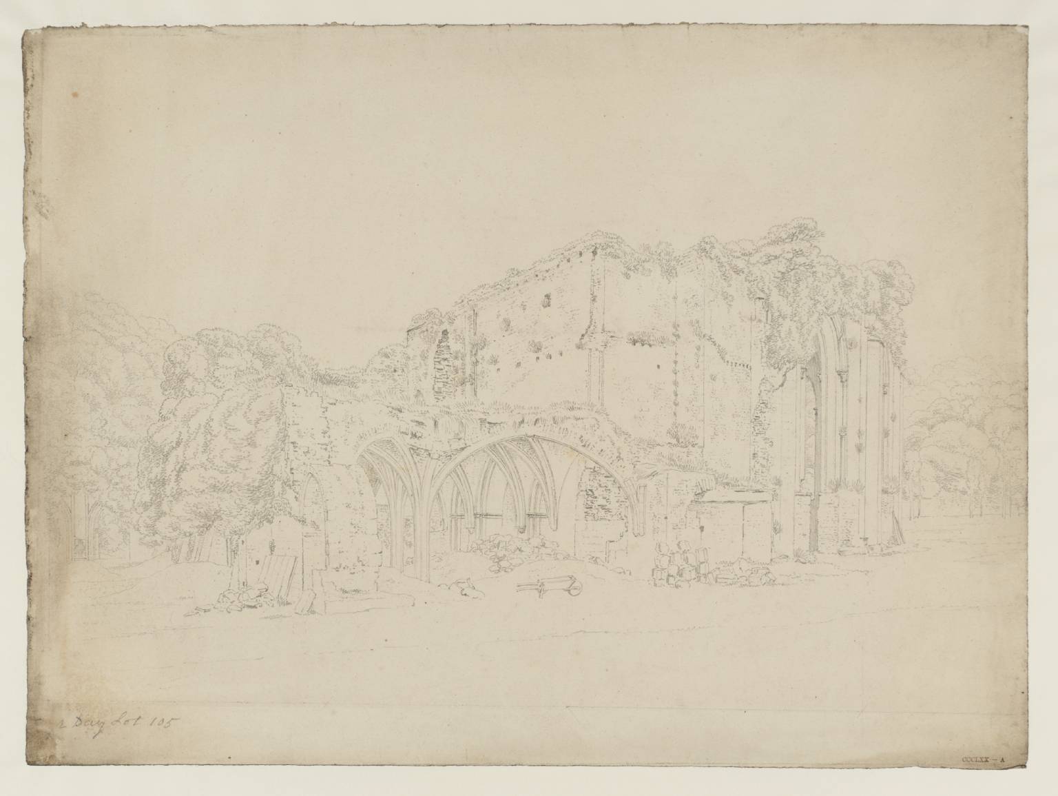 The Chapter House at Margam, Glamorgan