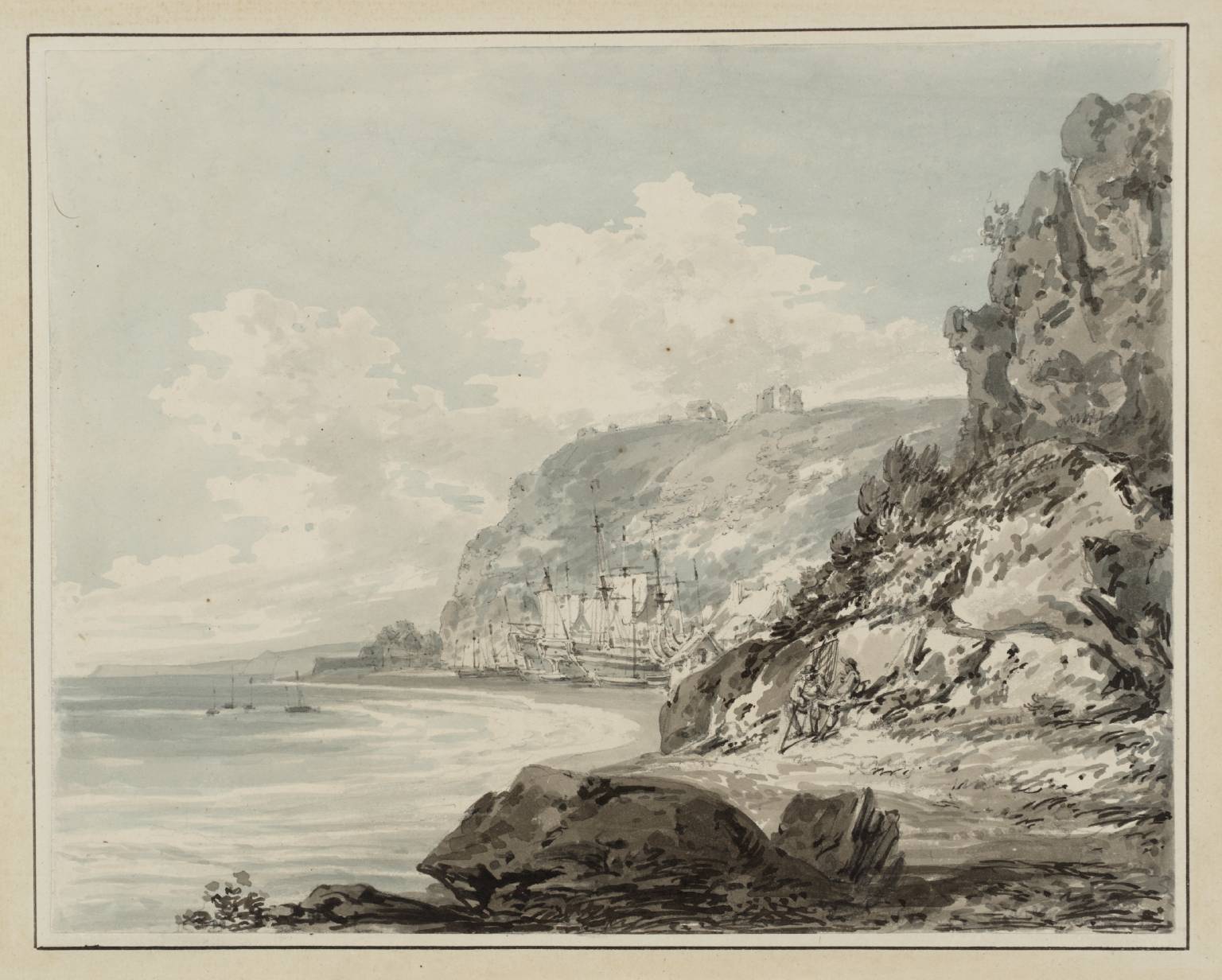 View of Hastings from the East