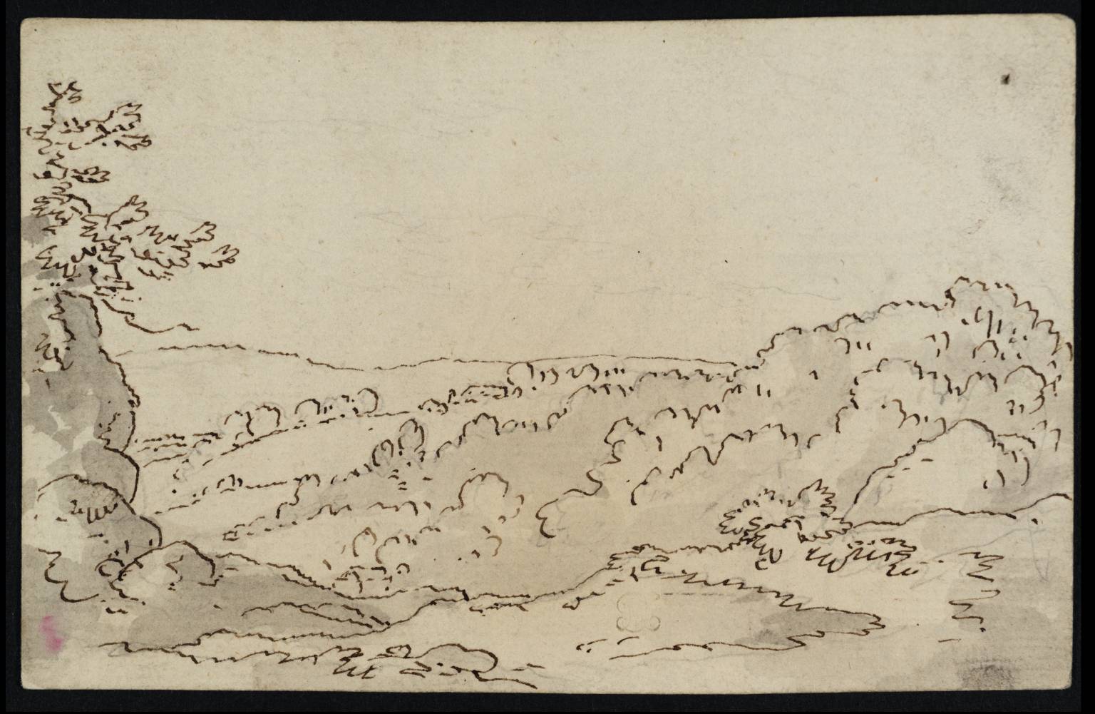 View of Woods and Hills across the Avon Gorge at Clifton