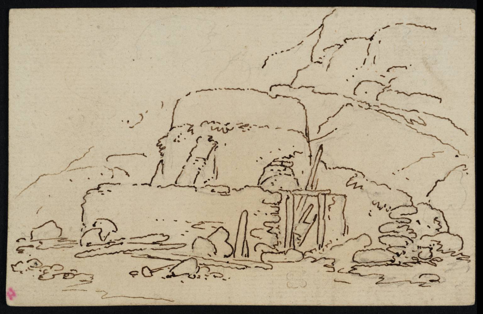 Study of a Lime Kiln at the Foot of St Vincent’s Rock, Avon Gorge