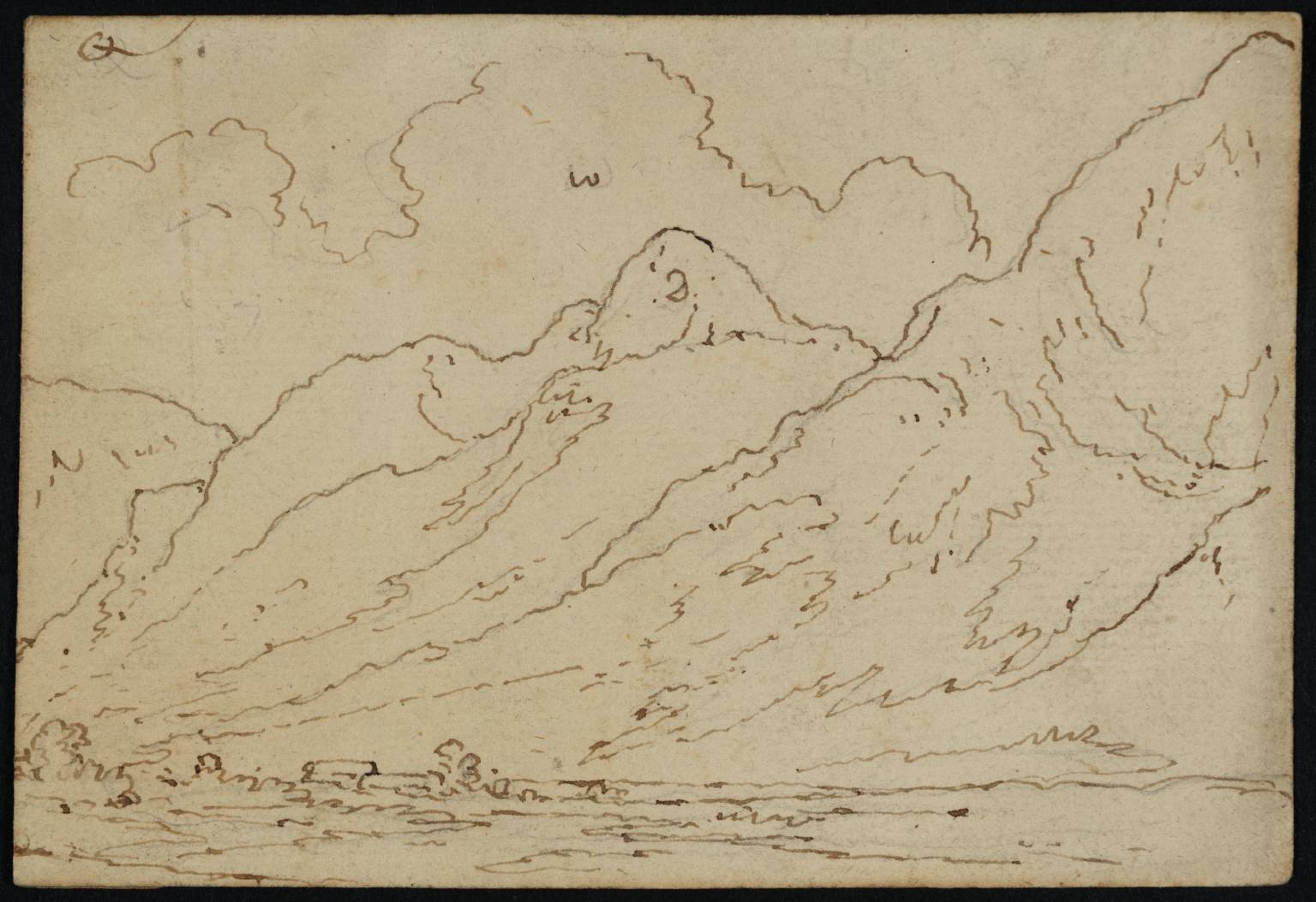 View in Nant Ffrancon towards Carredd-y-Filinst