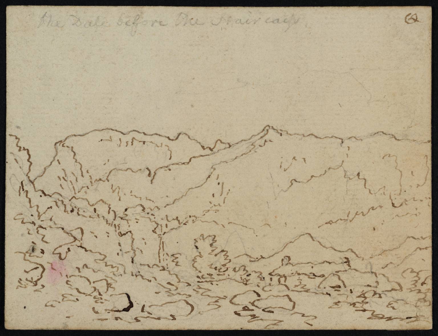 View up Nant Ffrancon towards the Glyders