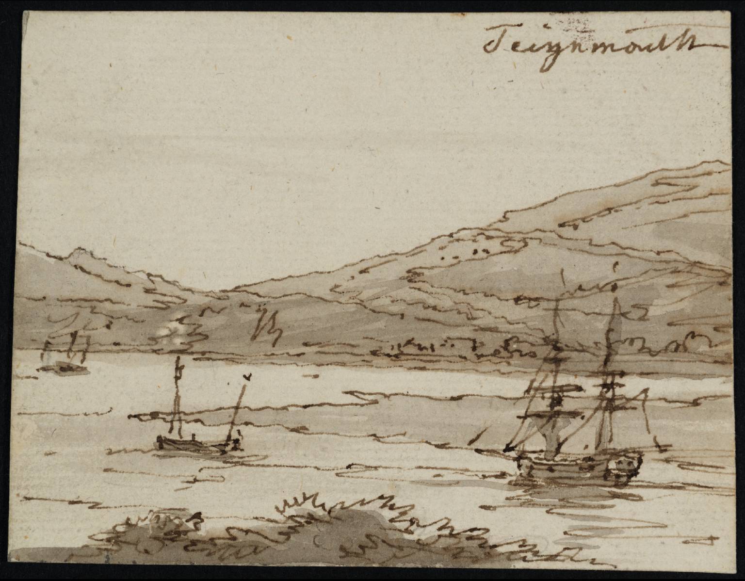 The River Teign at Teignmouth, Looking East