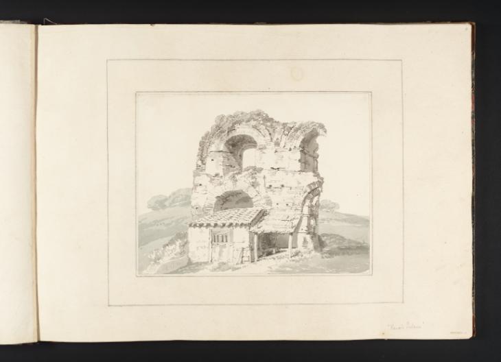 Joseph Mallord William Turner, Thomas Girtin, ‘Rome: Part of the Ruins of Nero's Palace’ c.1794-8