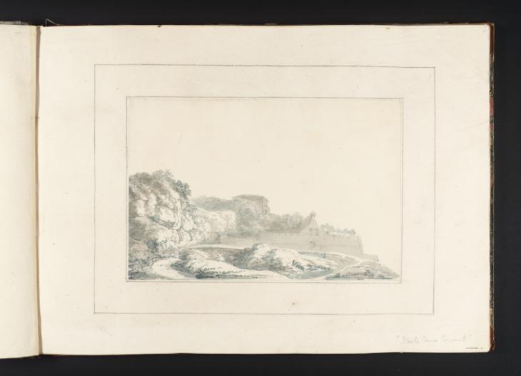 Joseph Mallord William Turner, Thomas Girtin, ‘The Convent at Monte Cavo’ c.1794-8