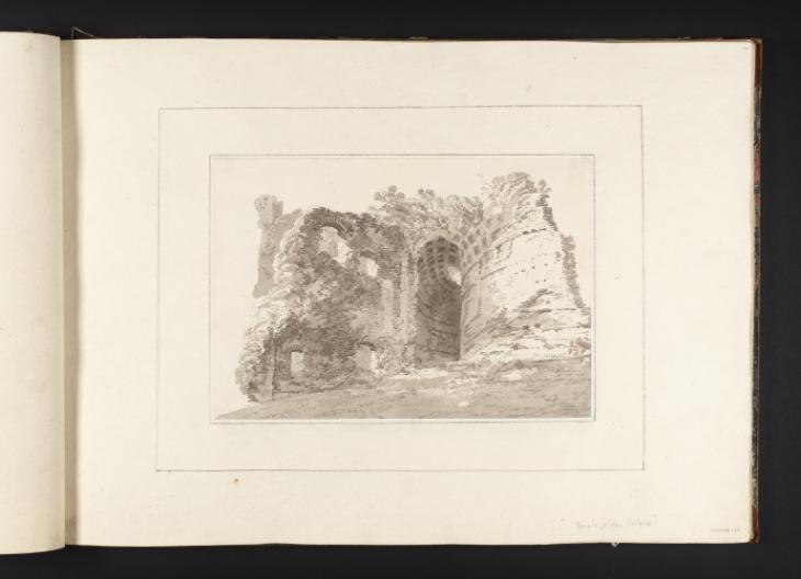 Joseph Mallord William Turner, Thomas Girtin, ‘Rome: The Domus Aurea of Nero’ c.1794-8