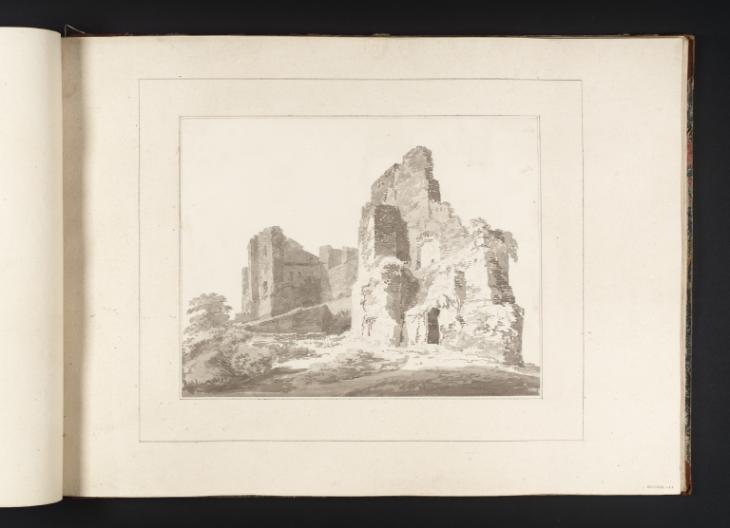 Joseph Mallord William Turner, Thomas Girtin, ‘A Ruined Building at Albano’ c.1794-8