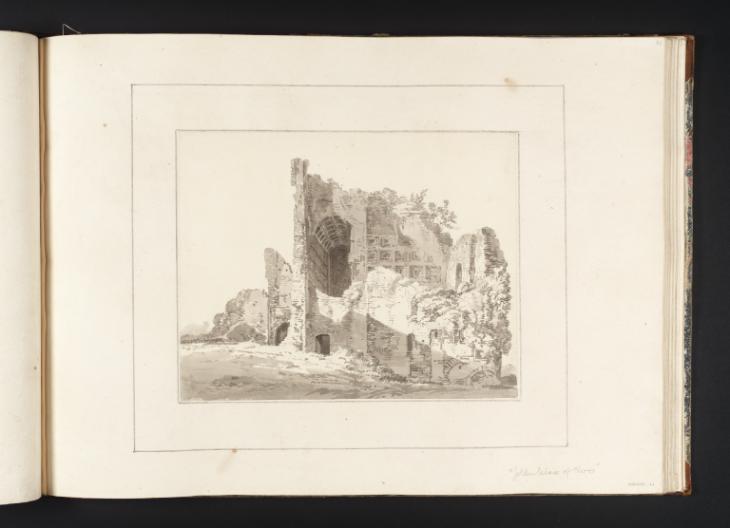 Joseph Mallord William Turner, Thomas Girtin, ‘Rome: The Domus Aurea’ c.1794-8