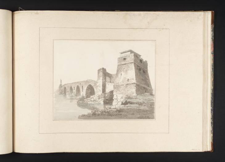 Joseph Mallord William Turner, Thomas Girtin, ‘The Ponte Molle’ c.1794-8