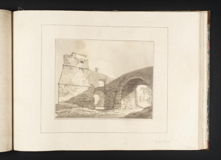 Joseph Mallord William Turner, Thomas Girtin, ‘The Ponte Molle’ c.1794-8