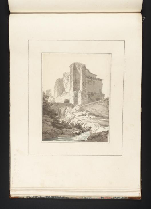 Joseph Mallord William Turner, Thomas Girtin, ‘Albano: A Ruined Building’ c.1794-8