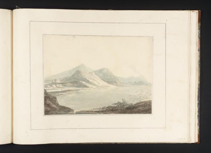 Joseph Mallord William Turner, Thomas Girtin, ‘View in the Bay of Baiae, with Naples and Vesuvius in the Distance’ c.1794-8