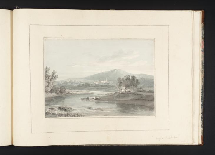 Joseph Mallord William Turner, Thomas Girtin, ‘On the River Aquacetosa’ c.1794-8